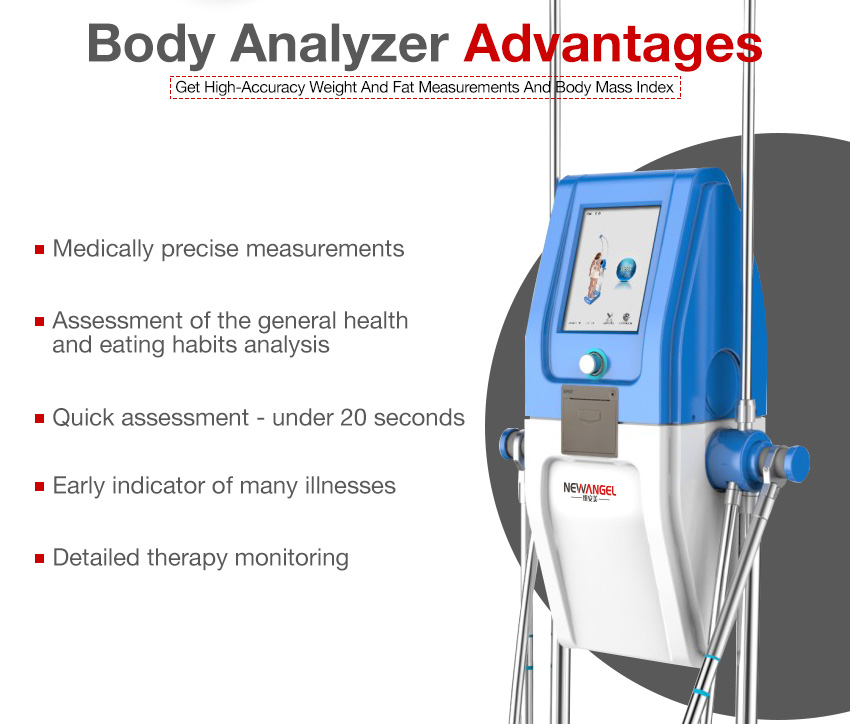 Body fat analyser machine height weight analyzer professional